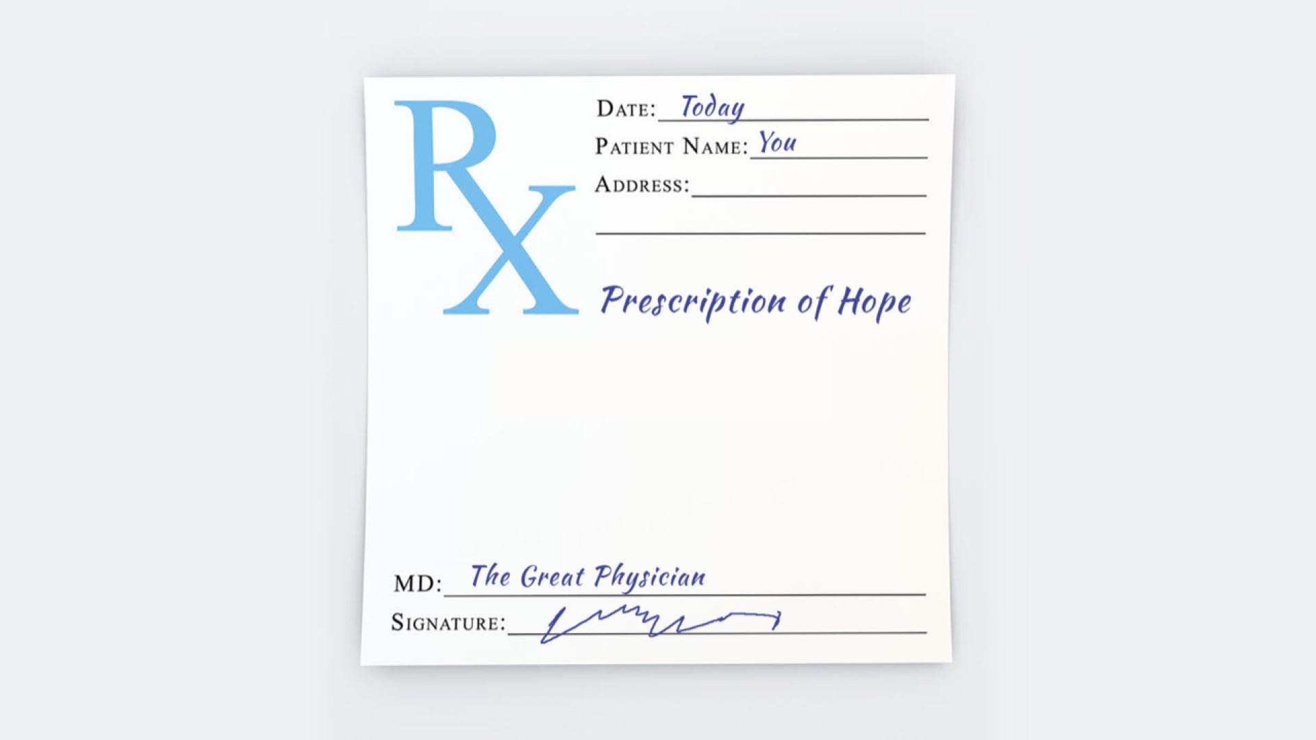 Prescription of Hope by Missy Grinnell